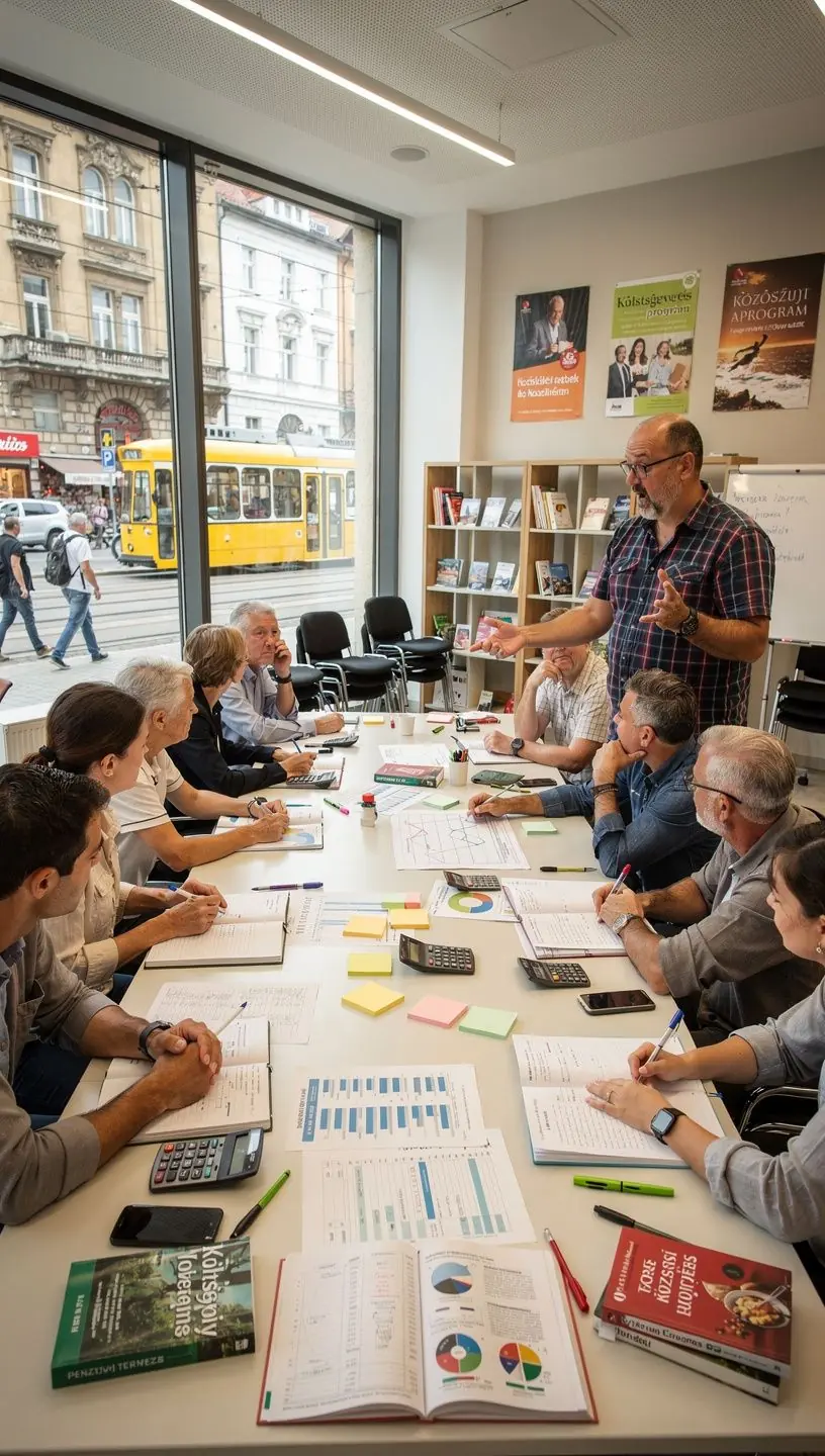 Digitális pénzügyi alkalmazás képernyője, amely adósságcsökkentési tervet jelenít meg.